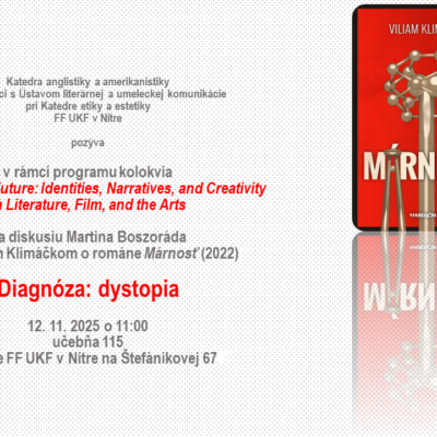 Diagnóza: dystopia (diskusia)